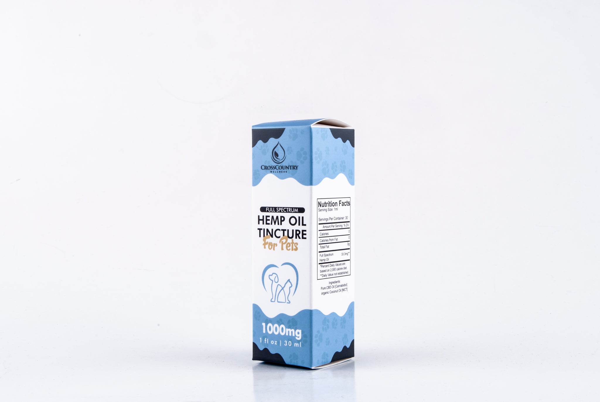 1000mg Full Spectrum Hemp CBD Oil for Pets