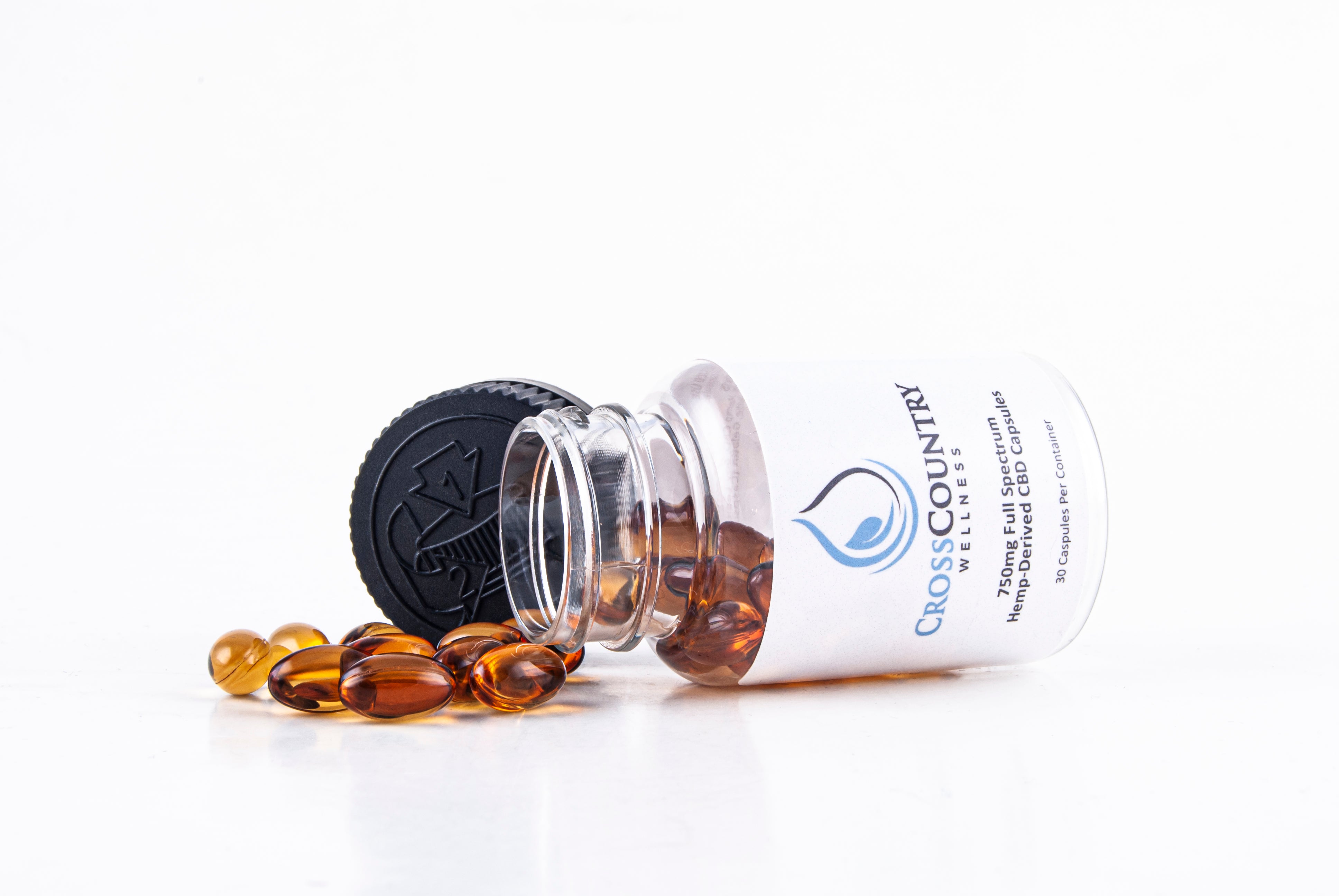 750mg Full Spectrum Hemp-Derived CBD Capsules
